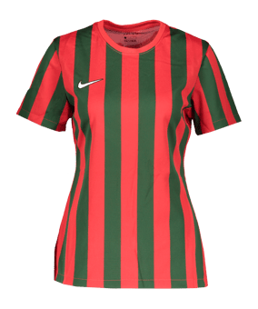 Nike Division IV Striped Trikot kurzarm Damen F659 - rot