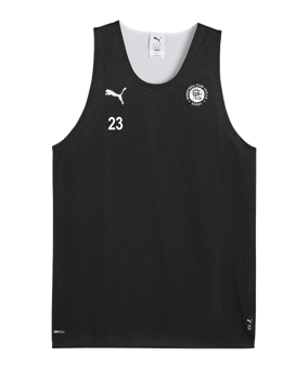 PUMA Teamjaws Reversible Trikot Schwarz F01