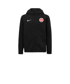 Nike Park 20 Fleece Kapuzenjacke Kids Schwarz F010