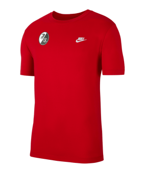Nike SC Freiburg NSW Club T-Shirt Rot F657 - rot