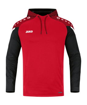 JAKO Performance Hoody Kids Rot Schwarz F101 - rot