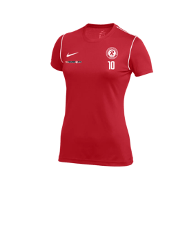 Nike Park 20 T-Shirt Damen Rot Weiss F657