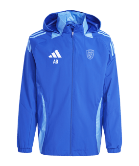 adidas Tiro 24 Competition Allwetterjacke Blau 