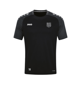 JAKO Performance T-Shirt Schwarz Grau F804