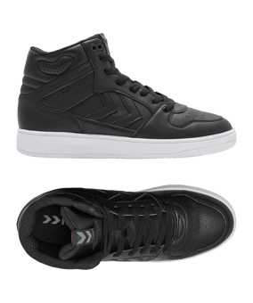 Hummel St. Power Play Mid Sneaker Schwarz F2001 - schwarz