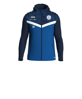 JAKO Iconic Kapuzenjacke Kids Blau F403