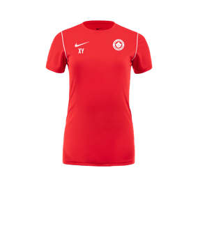 Nike Park 20 T-Shirt Damen Rot Weiss F657