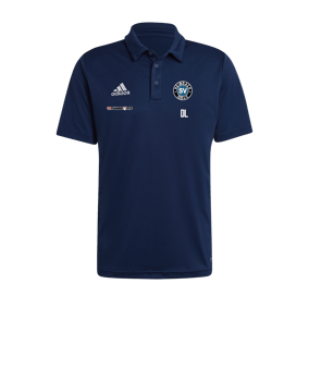 adidas Entrada 22 Poloshirt Blau
