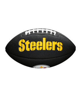 Wilson NFL Pittsburgh Steelers Football Ball Schwarz