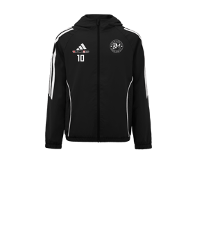 adidas Tiro 24 Windbreaker Kids Schwarz Weiss