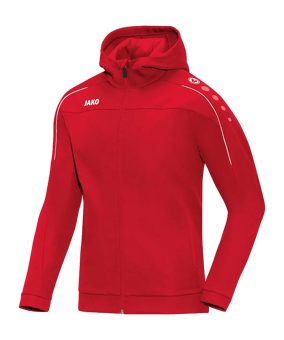 JAKO Classico Kapuzenjacke Damen Rot F01