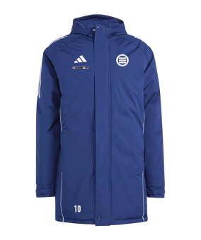 adidas Tiro 24 Kapuzenjacke Blau Weiss