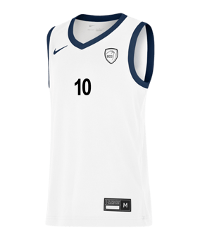 Nike Team25 Basketball Stock Trikot Kids Weiß F101