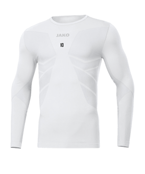 JAKO Comfort 2.0 langarm Kids Weiss F00