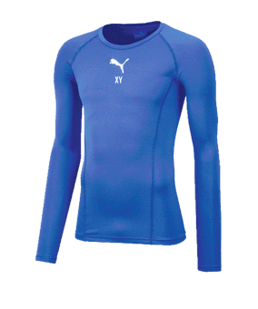 PUMA LIGA Baselayer Longsleeve Blau F02