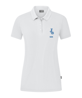 JAKO Organic Stretch Polo Shirt Damen Weiss F000