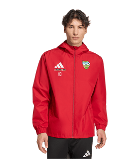 adidas Entrada 26 Jacke Rot