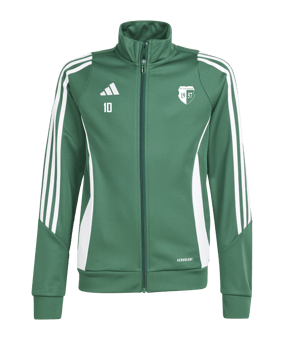 adidas Tiro 24 Trainingsjacke Kids Grün Weiss