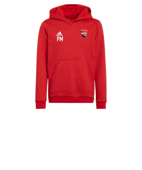 adidas Entrada 22 Hoody Kids Rot