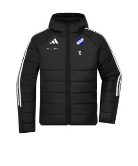 adidas Tiro 24 Winterjacke Schwarz Weiss
