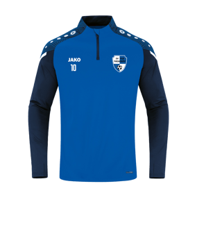 JAKO Performance Ziptop Blau Blau F403