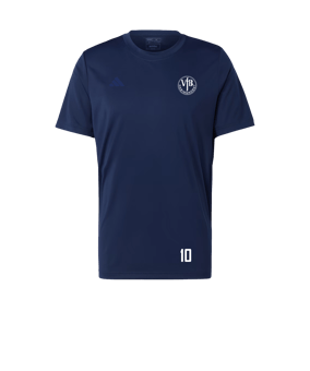 adidas Tiro 25 Travel Trainingsshirt Blau