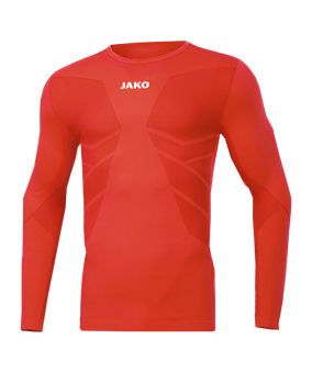 JAKO Comfort 2.0 langarm Orange F18