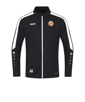 JAKO Power Polyesterjacke Schwarz F800 