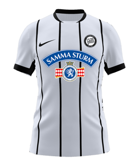 Nike SK Sturm Graz Maillot Away 2026/2027 Enfants Blanc C106 - blanc
