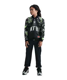 Nike Südkorea Torwarttrikot Langarm Hollywood Kids Schwarz F010 - schwarz