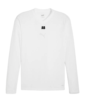PUMA teamGOAL Baselayer Longsleeve Weiss F04