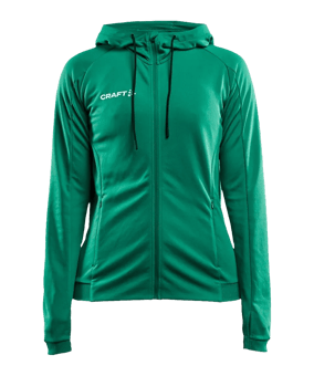 Craft Evolve Kapuzenjacke Damen Grün F651000 - gruen