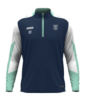 JAKO Dynamic Ziptop Sweatshirt Kids Blau F915