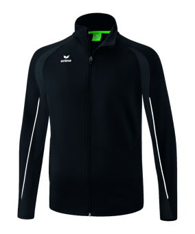 Erima Liga Star Trainingsjacke Schwarz Weiss - schwarz