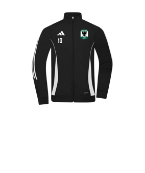 adidas Tiro 24 Trainingsjacke Kids Schwarz Weiss