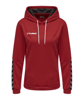 Hummel Authentic Poly Hoody Damen Rot F3062 - rot