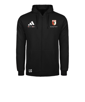 adidas Entrada 26 Kapuzenjacke Schwarz