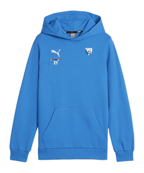 PUMA teamGOAL Casuals Hoody Kids Blau F02