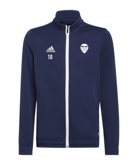 adidas Entrada 22 TK Trainingsjacke Kids Blau