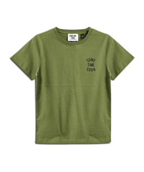 Hummel Revolution T-Shirt Kids Grün F6107 - gruen