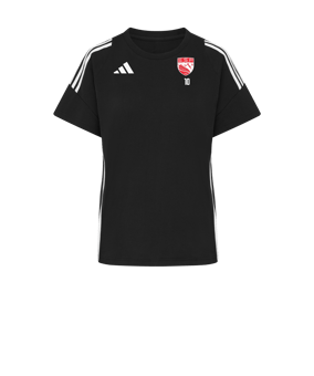 T-shirt adidas Tiro 24 femmes noir blanc 