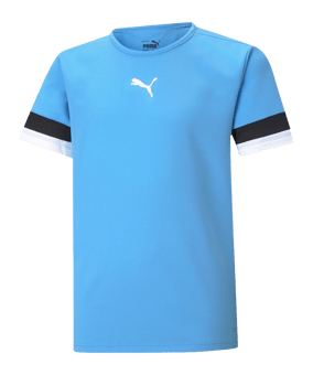 PUMA teamRISE Trikot Kids Hellblau F18 - blau