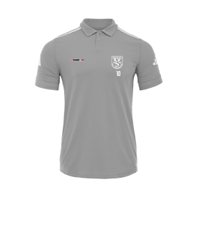adidas Squadra 25 Polo Grau
