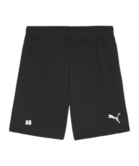 PUMA teamGOAL Short Schwarz Weiss F03