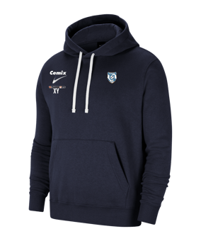 Nike Park 20 Fleece Hoody Blau Weiss F451