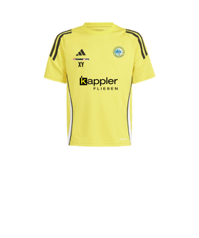 adidas Tiro 24 Trikot Kids Gelb Weiss