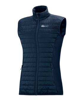 JAKO Corporate Steppweste Damen Blau F900