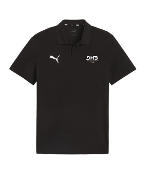 PUMA teamGOAL Casuals Poloshirt Schwarz F03