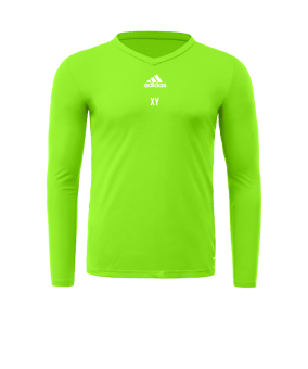 adidas Team Base Top langarm Grün