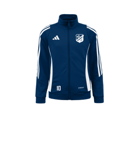 adidas Tiro 24 Trainingsjacke Kids Blau Weiss